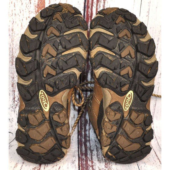 Oboz Bridger Mid Waterproof Nubuck Boot US 6.5 Womens Brown Hiking Boots - Picture 7 of 7